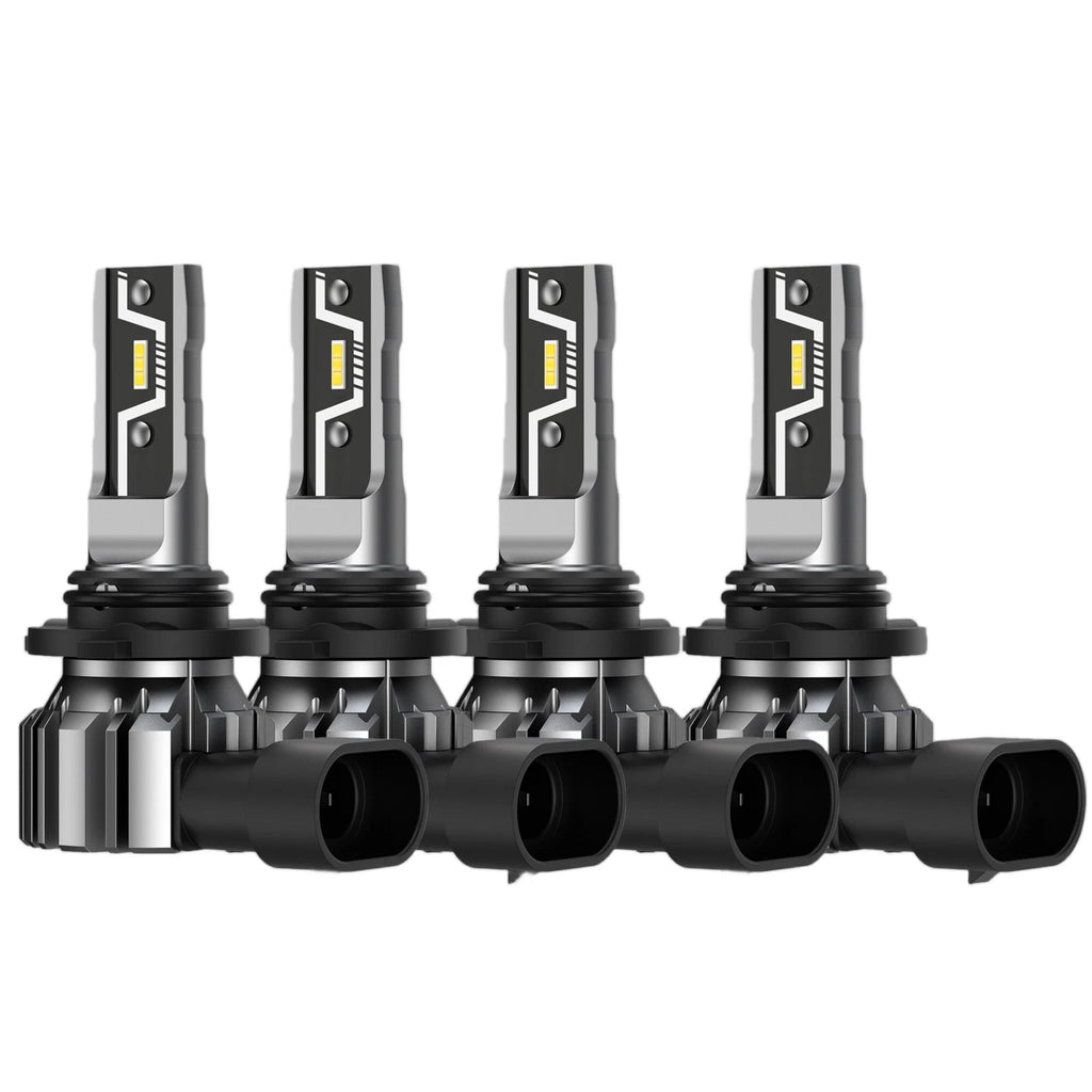 Set of 4 9005 LED Headlight Bulbs for Toyota RAV4 (2013–2015)