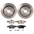 Set of 4 Akebono Rear Brake Pads & 330mm Rotors for MB W164 ML W251 (2006–2015)