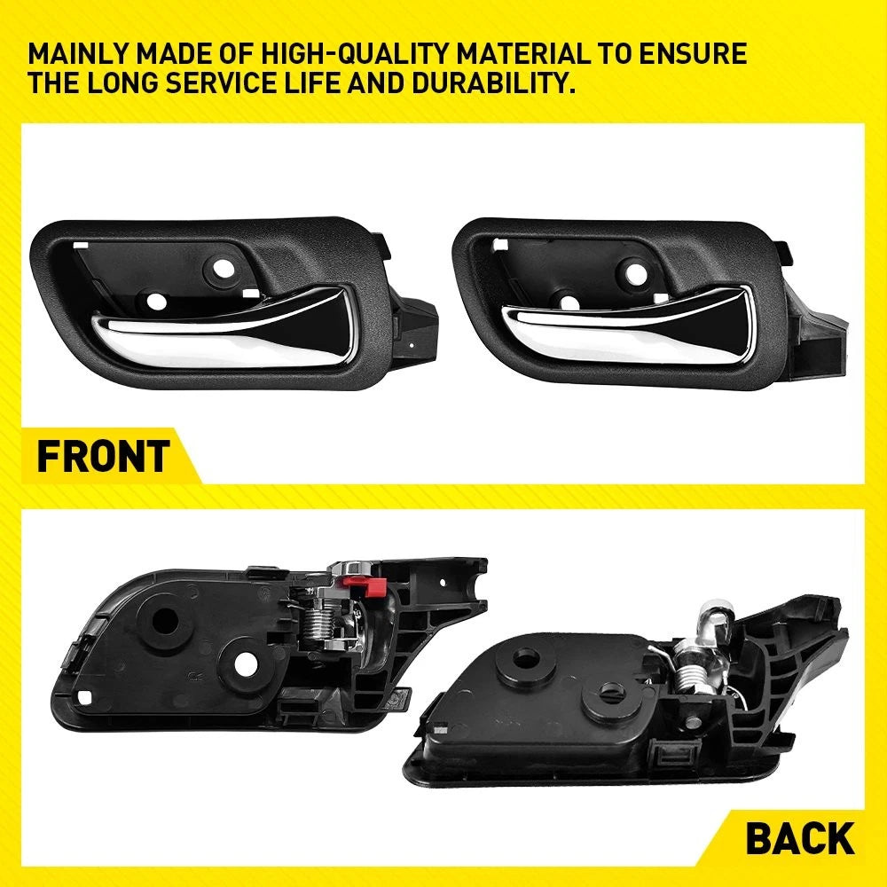2X Front & Rear Right Inside Door Handle for Honda Accord Sedan (2003–2007)