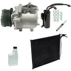 AC Compressor Kit with Condenser for Mitsubishi Fuso Canter (2000–2018)