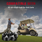 8PCS 2-Inch ATV Wheel Spacers for EZGO & Club Car (2011–2024)