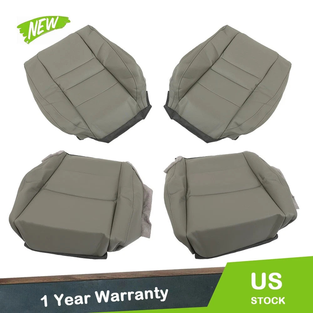 Set of 2 Gray Seat Covers for Honda Accord (2008–2012)
