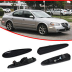 Set of 4 Smoke Amber Red LED Side Marker Lamps for Nissan Maxima (2000–2003)