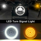 1157LED Turn Signal Light Inserts for Harley Davidson Softail Touring Dyna Sportster