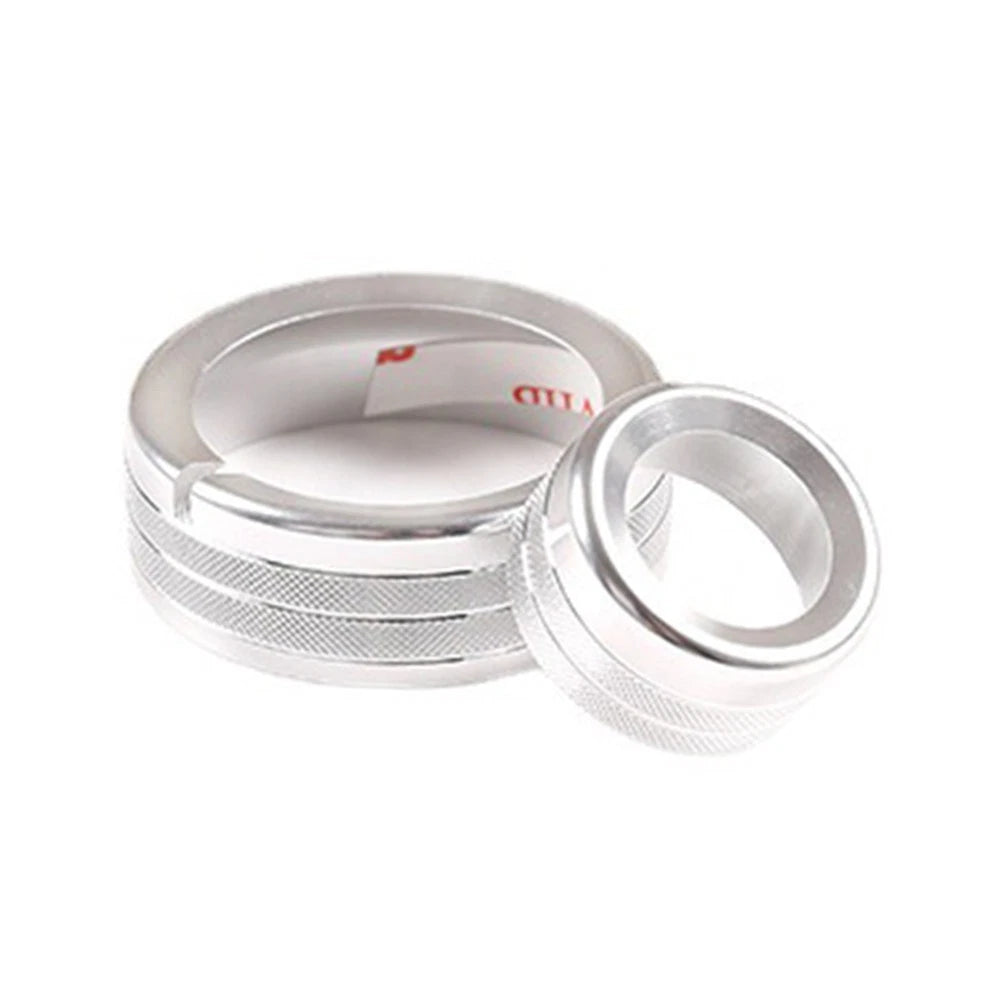 Central Control Multimedia Knob Ring Silver for Alfa Romeo Giulia Stelvio (2020–2021)