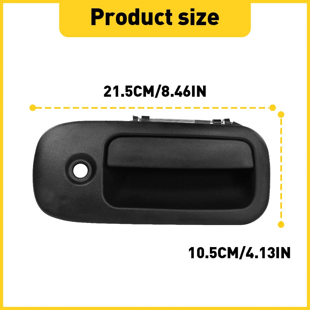 Front Passenger Side Exterior Door Handle for Chevy Express GMC Savana (1996–2009)
