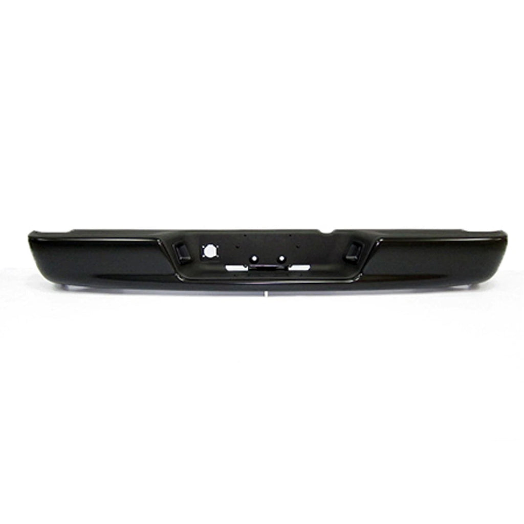 Replacement Black Steel Rear Step Bumper Assembly (See compatibility Chart)