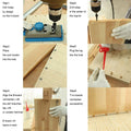 Set of 8 Dowel Centre Point Marker 6mm 8mm 10mm for Universal Use