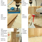Set of 8 Dowel Centre Point Marker 6mm 8mm 10mm for Universal Use