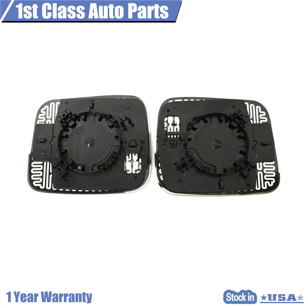 Pair Rear View Mirror Glass for Jeep Renegade (2015–2020)