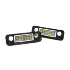 2X LED License Plate Light Bulb for Ford Fiesta Fusion Mondeo (2018–2020)