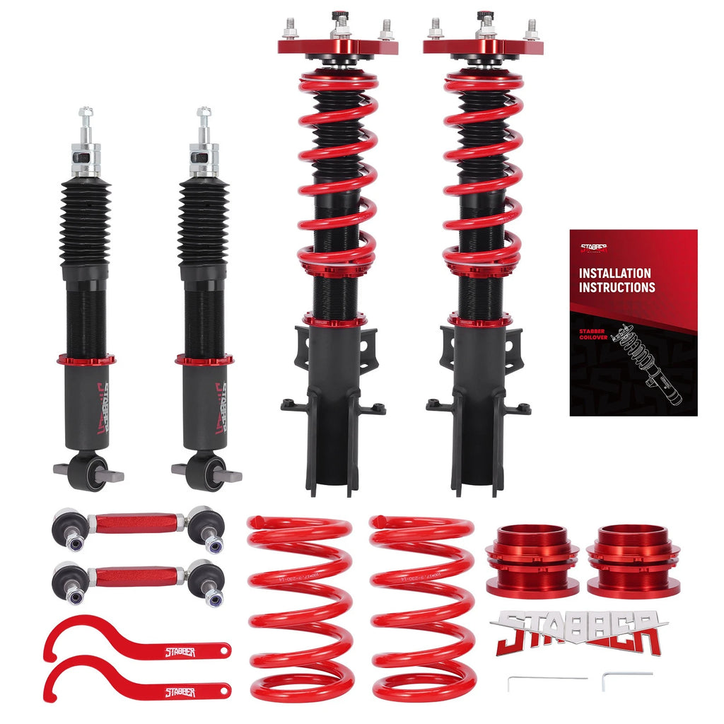 Coilovers Suspension Kit for Ford Mustang (2015–2019) 24 Level Adj. Damper