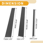 6X Car Pillar Window Trim Cover for Honda CRV (2002–2006) Black Carbon Fiber