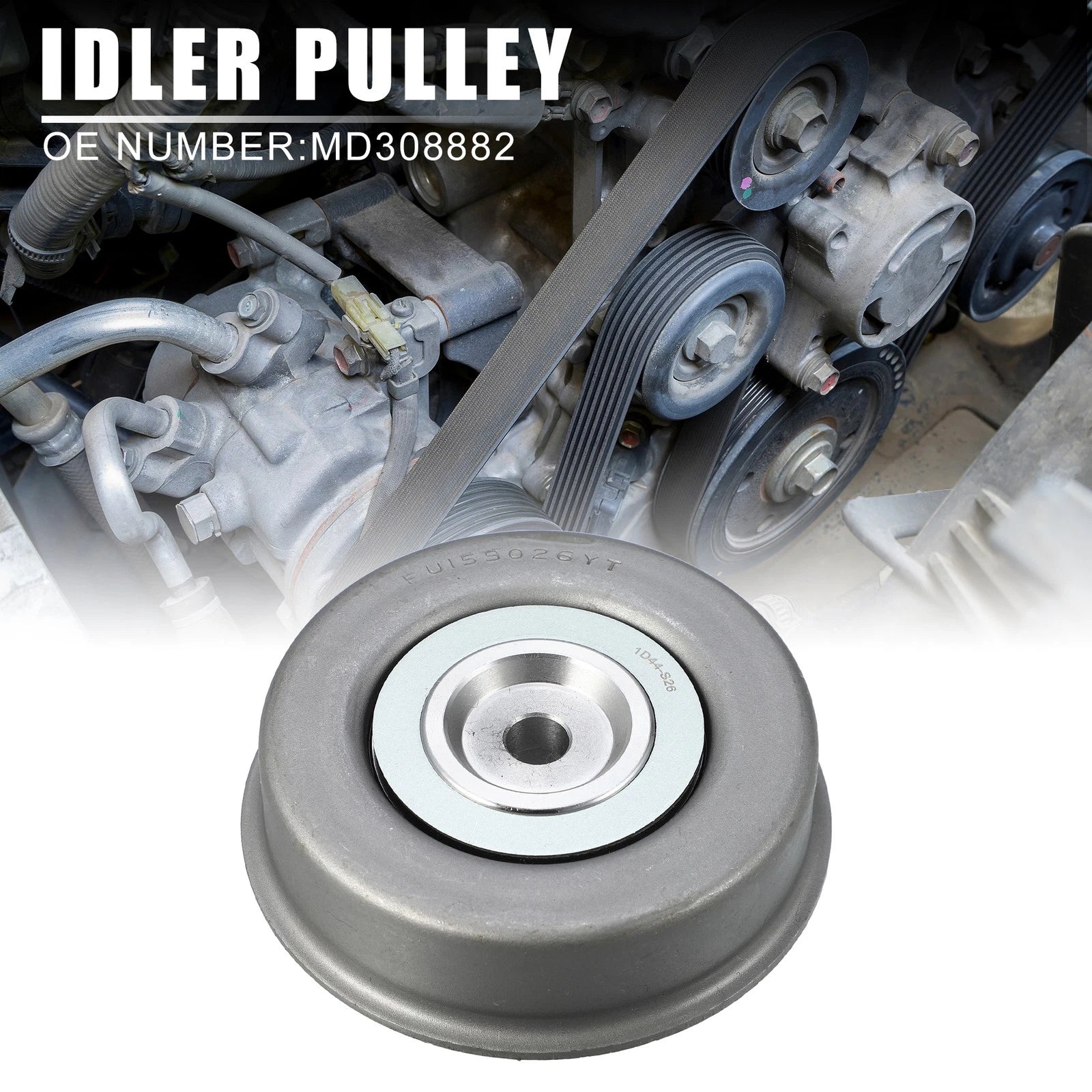 Drive Belt Idler Pulley for Mitsubishi Montero Sport (1997–2004)