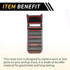 Carbon Fiber Central Armrest Storage Box Cover for Toyota Tundra (2014–2021)