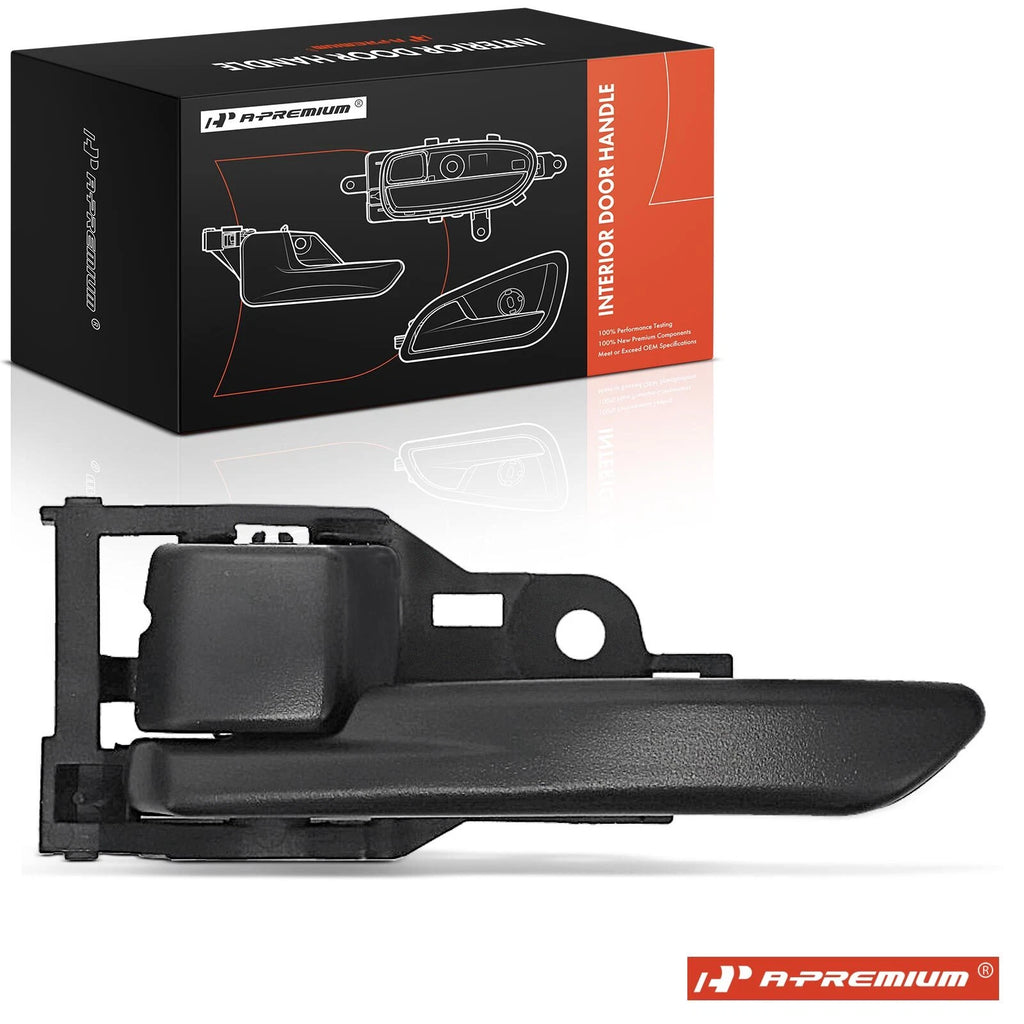Front Left Black Interior Door Handle for Toyota RAV4 (2019-2021)