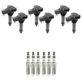 Set of 6 Ignition Coils & NGK Iridium Spark Plugs for Camaro Impala