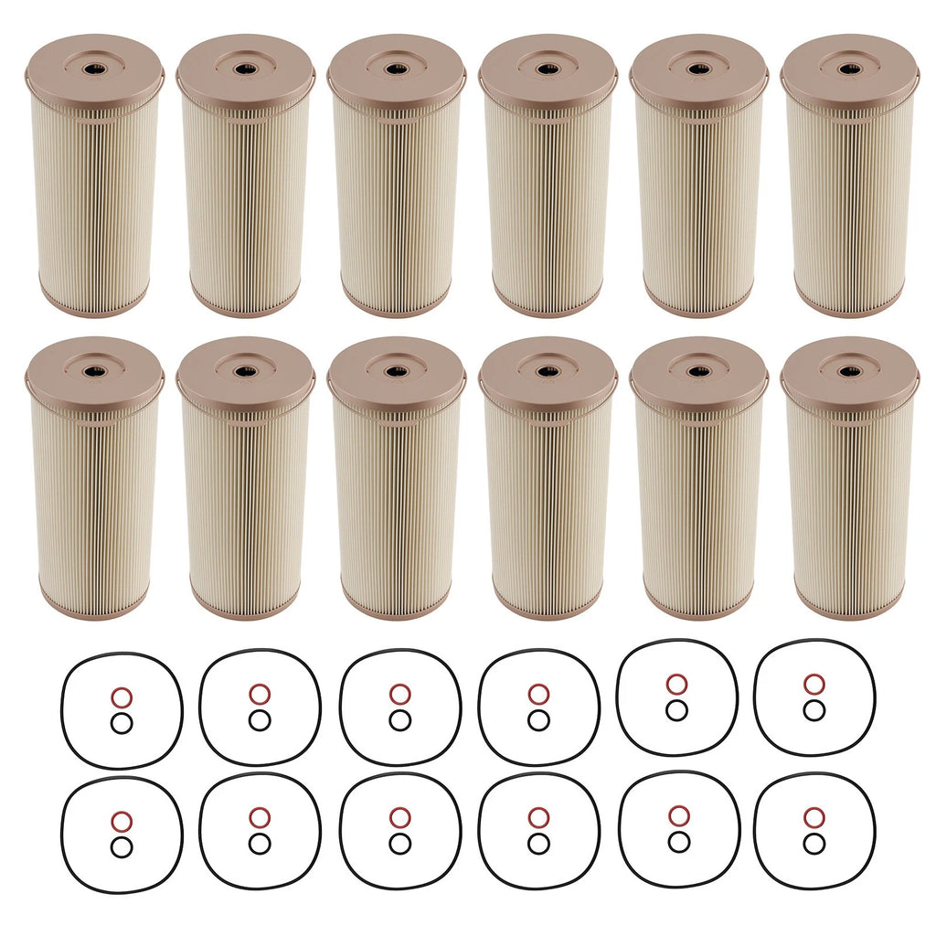 12X Fuel Water Separator Filter for 1000FG (2020) 30 Micron Cartridge