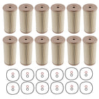 12X Fuel Water Separator Filter for 1000FG (2020) 30 Micron Cartridge