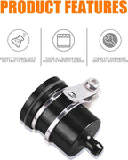 Rear Brake Fluid Reservoir for Yamaha YZF R1 R3 YZF R6 R25 (2015–2023)
