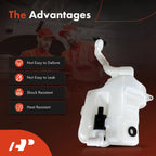 Windshield Washer Reservoir with Pump & Cap for Ford Explorer (2011-2015)