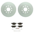 Bosch Quietcast Brake Pad & Rotor Kit for Audi A3 Quattro (2005–2013)