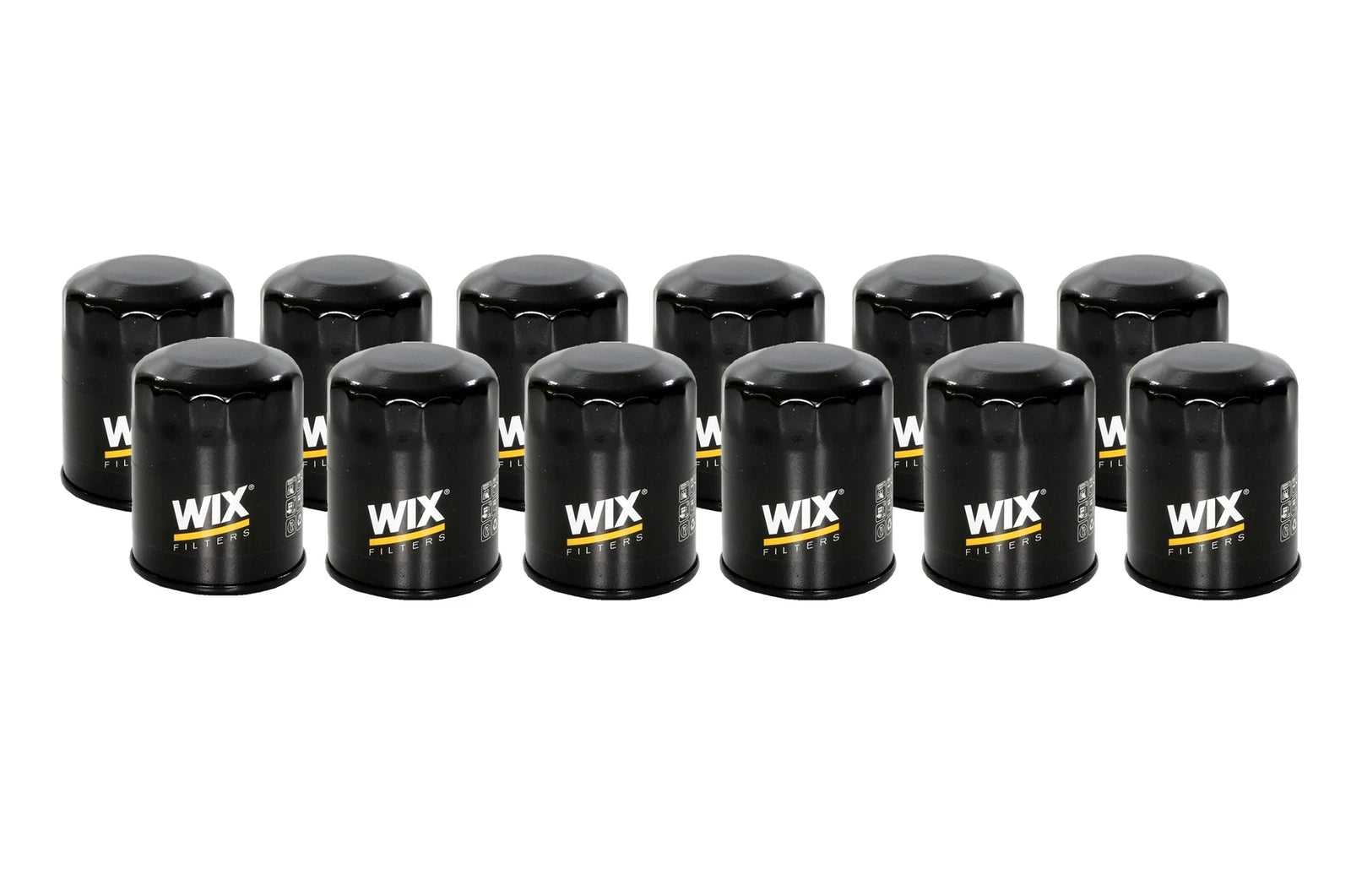Set of 12 Engine Oil Filters for Chevy, Lexus, Pontiac, Suzuki, Toyota L4