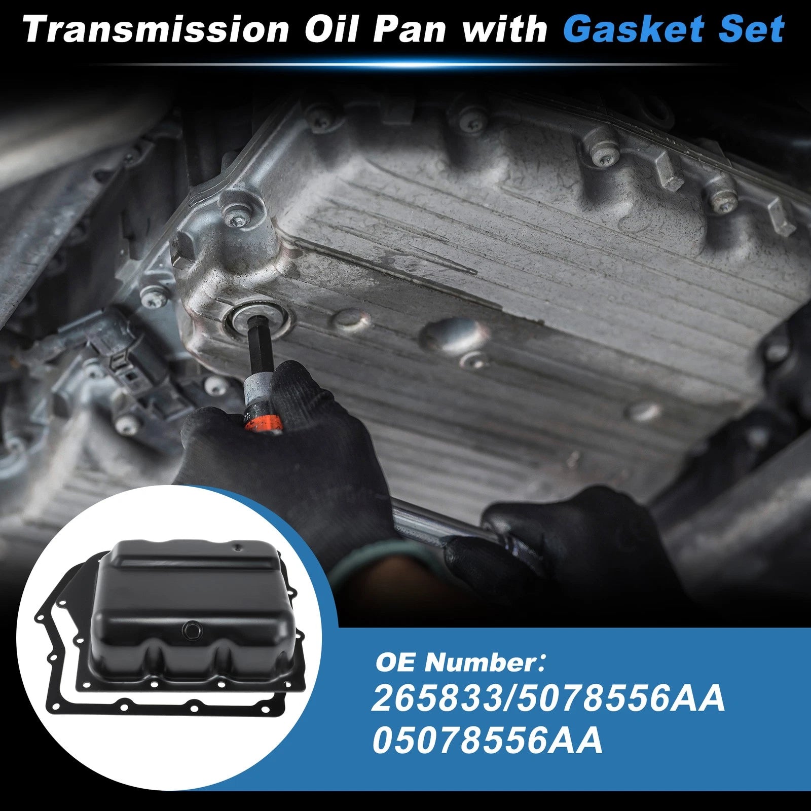 Transmission Oil Pan Gasket Set for Dodge Grand Caravan 3.6L (2011–2020)