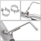 Cat Back Exhaust Kit + 4" OD Stainless Muffler Tip for Ford Mustang 2015–2020
