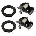 Set of 4 Seat Saddles Coil Spring Perches Insulator Kit for Mustang (1965–1973)