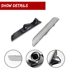 2X Clear Lens Rear Bumper Side Marker Lights for Ford Mustang (2010–2014)