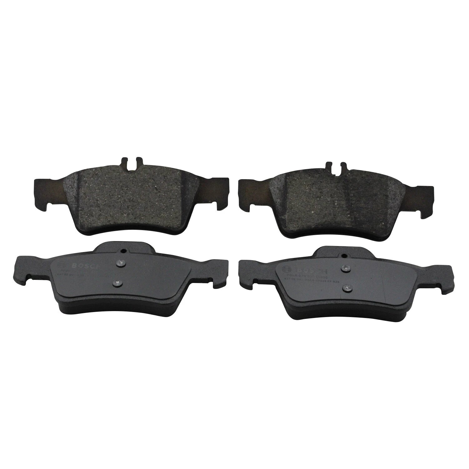 Bosch QuietCast Rear Ceramic Brake Pads for Mercedes-Benz C216 W211 W221 R230 (2007–2015)