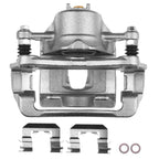 Pair Front Brake Calipers with Bracket for Hyundai Accent (2018–2021)
