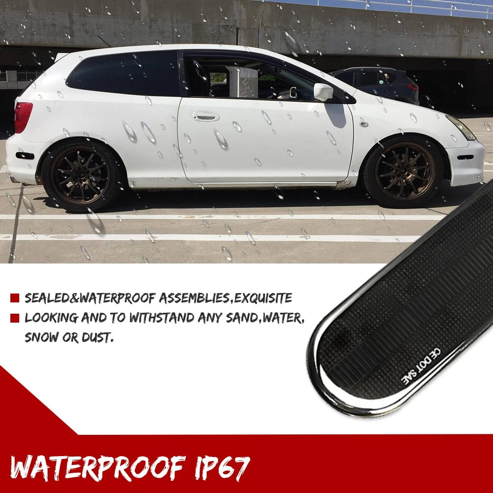 Smoke Side Marker Lights for Honda Civic Si EP3 (2002–2005)