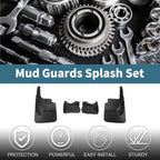 Mud Flaps Splash Guards for Toyota Land Cruiser LC200 (2016–2020)