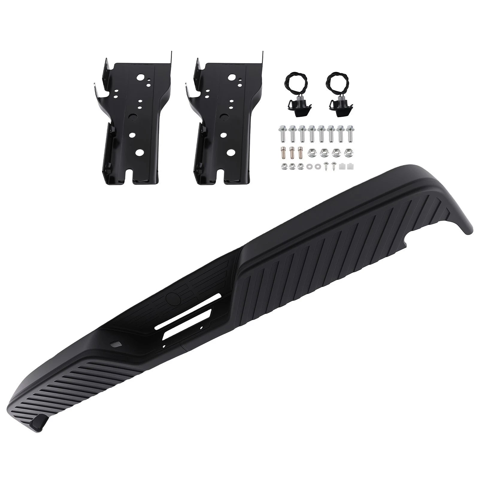 Rear Bumper Assembly Black for Nissan Titan (2004–2015) NI1103117