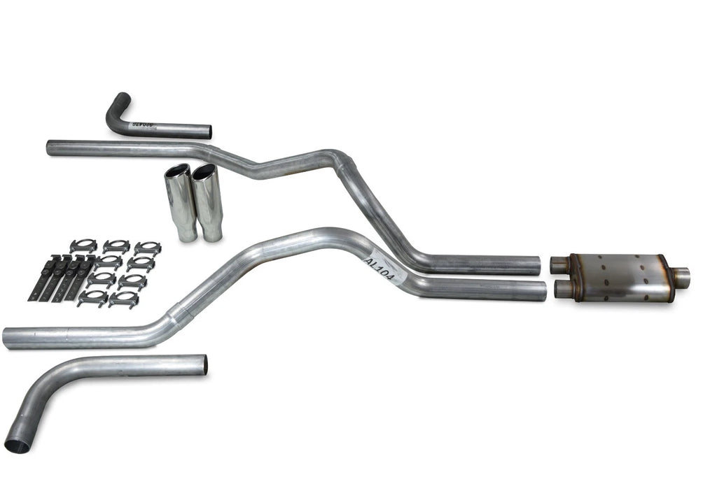 Dual Exhaust Kit for Dodge Ram 1500 (2009–2018) 2.5" Chrome Tips