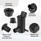Windshield Washer Motor Pump 85330-12340 for Toyota Camry Solara Corolla Matrix (2000–2006)