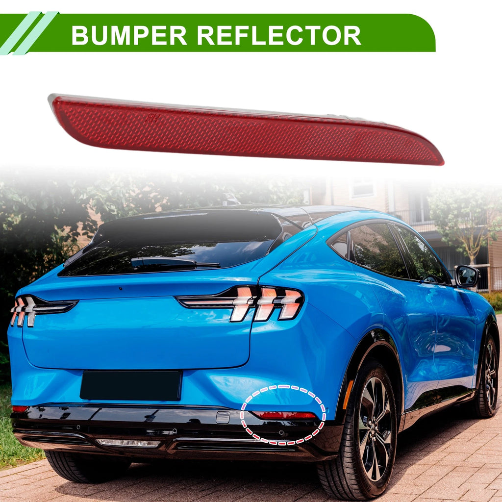 Bumper Reflector No.FR3Z15A448A for Ford Mustang (2015–2017) Red Right