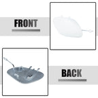 Tow Hook Eye Hole Cover for Mercedes-Benz C-Class W205 (2015–2021) White