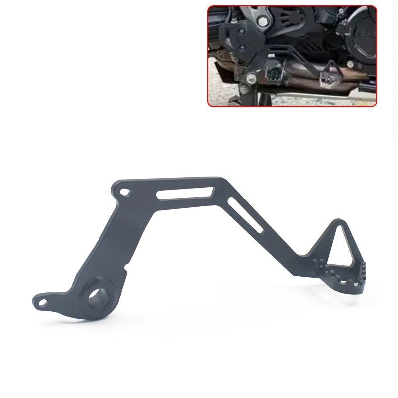 Rear Foot Brake Lever Pedal for BMW F650GS F700GS F800GS (2006–2018) Black