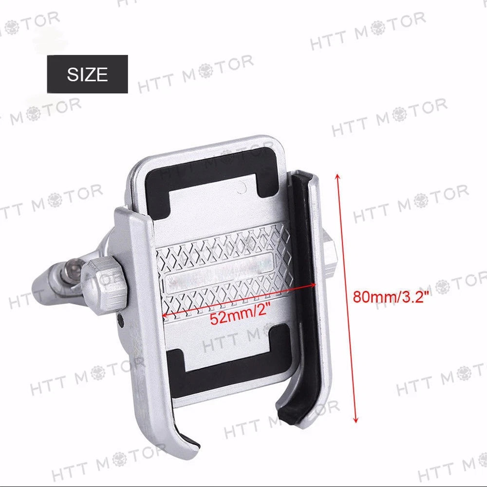 Phone Holder Bracket for Motorcycle Bike (4-6")