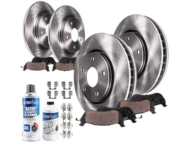 Brake Pad and Rotor Kit for Mazda 5 (2006–2010, 2012–2015) ZT768VX