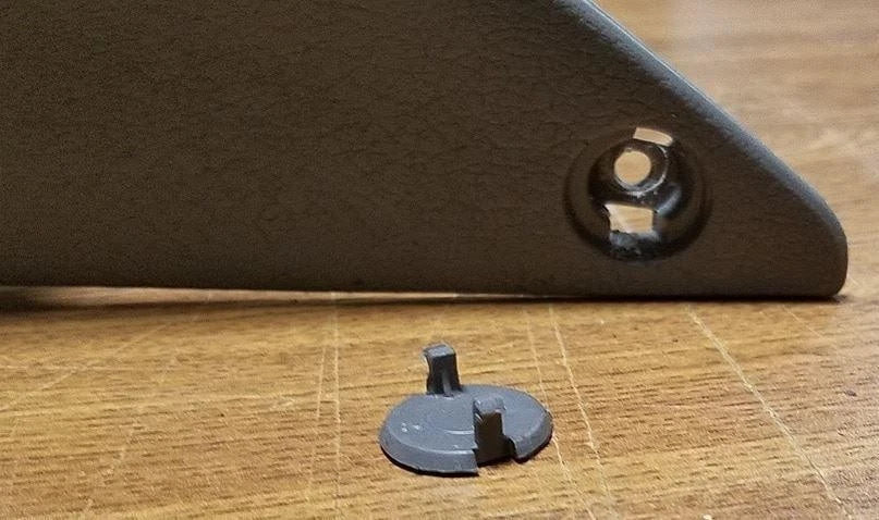 Center Console Base for Thunderbird Cougar (1997) - Gray