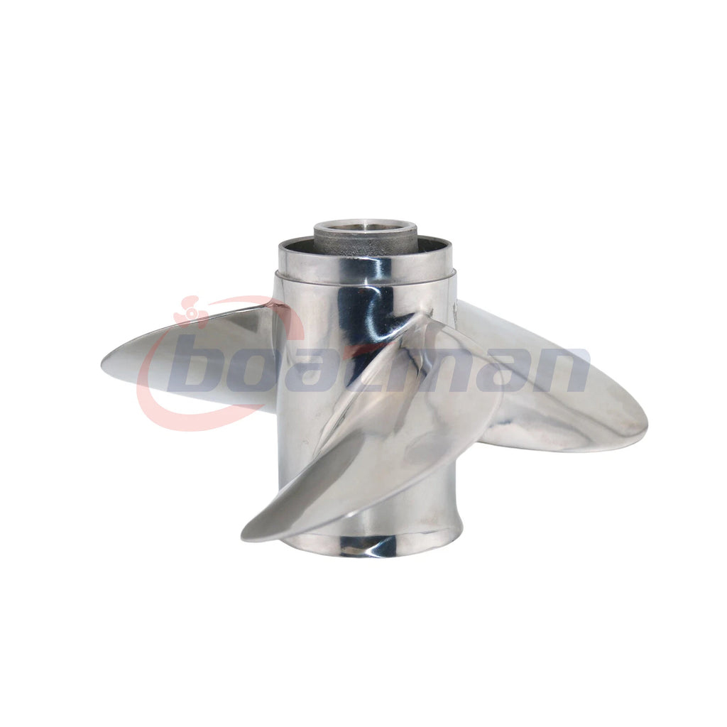 Stainless Steel Propeller 10 1/8x12 for Yamaha 20-30HP + Hardware Kit