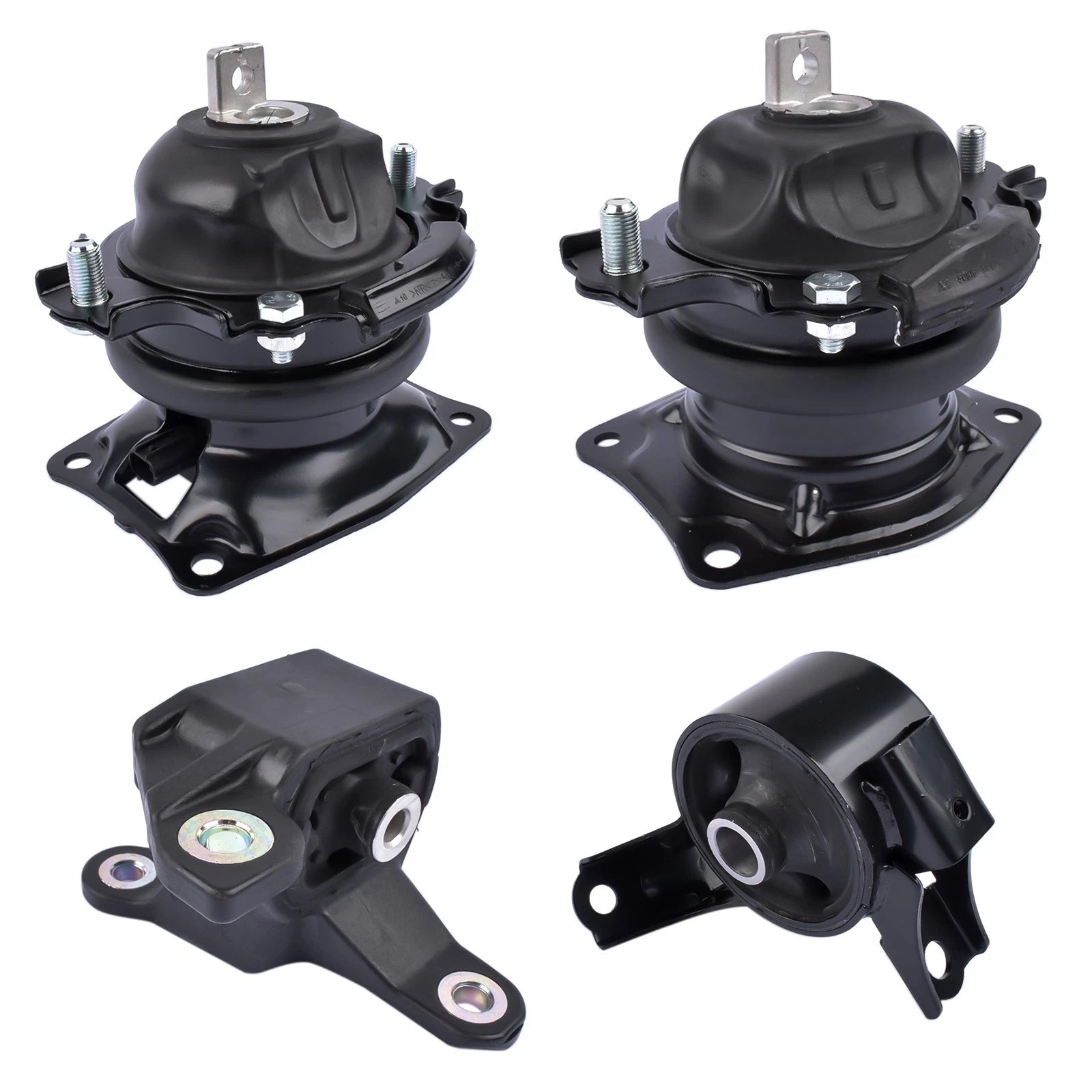 Set of 4 Engine Motor & Transmission Mounts for Honda Odyssey (2011–2017)