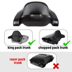 King Chopped Pack Backrest Pad for Harley Touring (2014–2026)