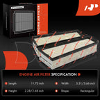 2X Engine Air Filter for Mercedes-Benz E63 AMG S (2018-2021)