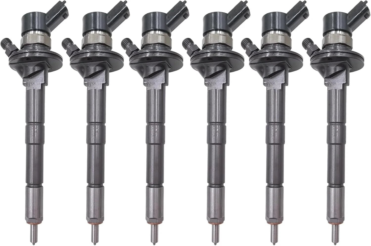 Set of 6 Fuel Injectors 0445110284 16600-MA70A for Nissan Truck ZD30 Y61