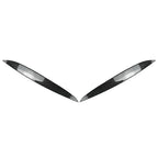Carbon Fiber Headlight Eyebrow Eyelid Covers for VW Golf MK4 (1997-2005)
